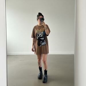 The Notorious B.I.G. Biggie Smalls Graphic Oversized Short Sleeve Cotton T-Shirt